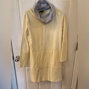 Brooks Brothers Cotton cowl neck sweatshirt Dresses